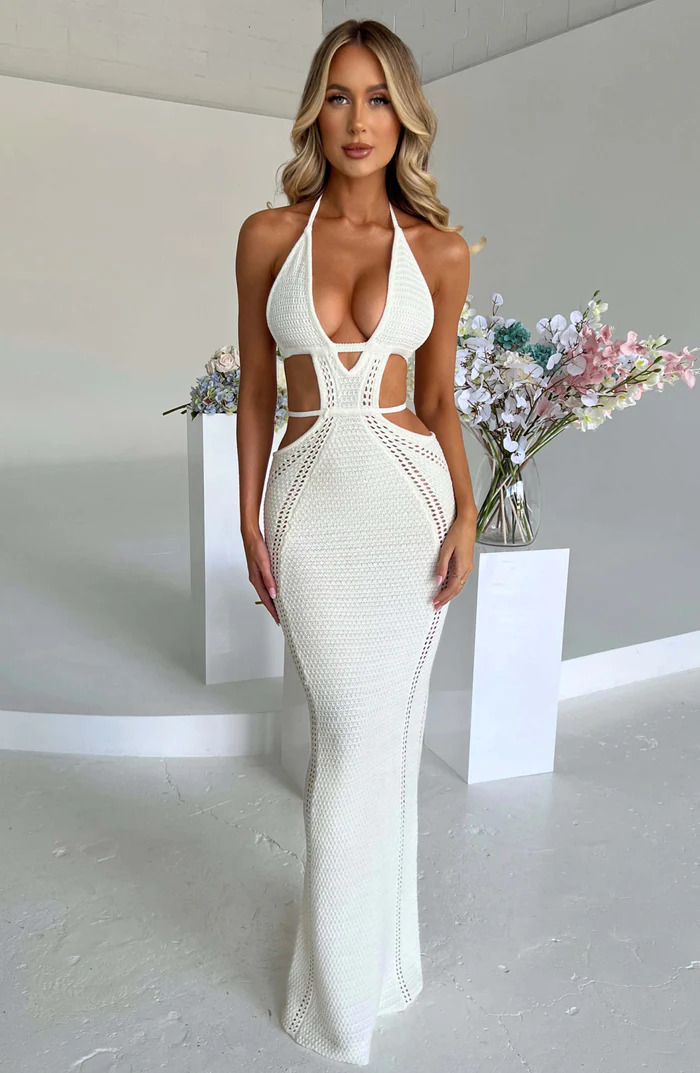 Layla Crochet Maxi Dress